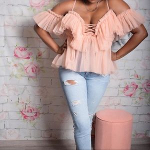 Cute off the shoulder top